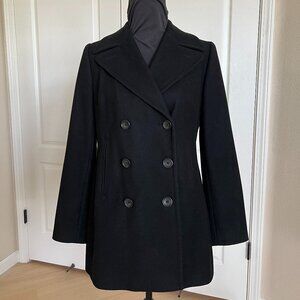 Banana Republic Wool Peacoat in S